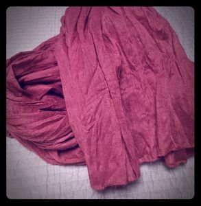 Long Mauve Pink textured scarf $3/20 scarves